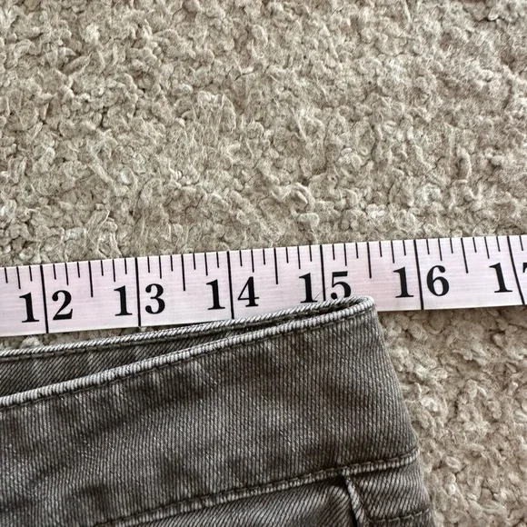 PrAna Brown/Gray Classic Denim Stretch Jeans size 4/27 Short EUC - Picture 8 of 9